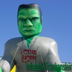 Inflatable Frankenstein for Club Horn